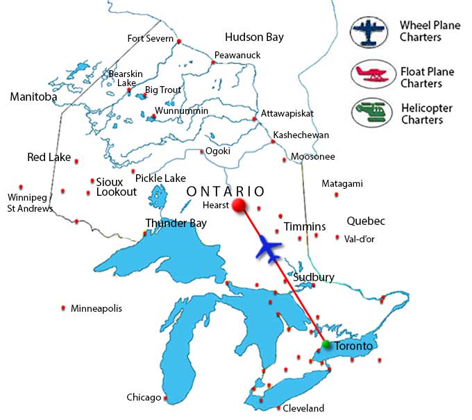 Webequie Helicopter Charter Flights